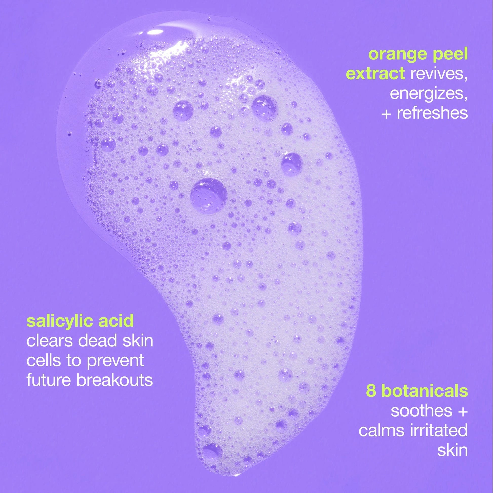 Dermalogica Breakout Clearing Foaming Wash 295ml schuim met sinaasappelschil-extract, salicylzuur en botanicals voor een frisse huid.