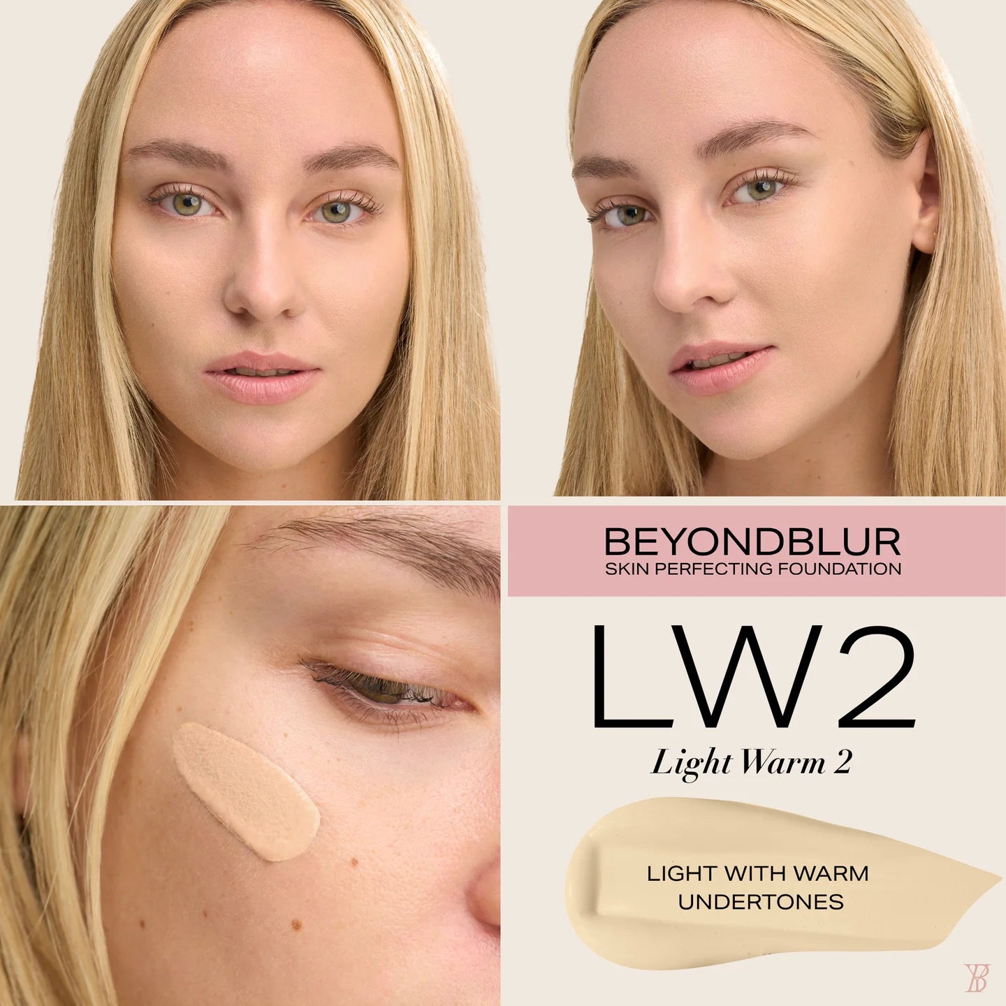Youngblood BeyondBlur Skin Perfecting Foundation LW2 30ml
