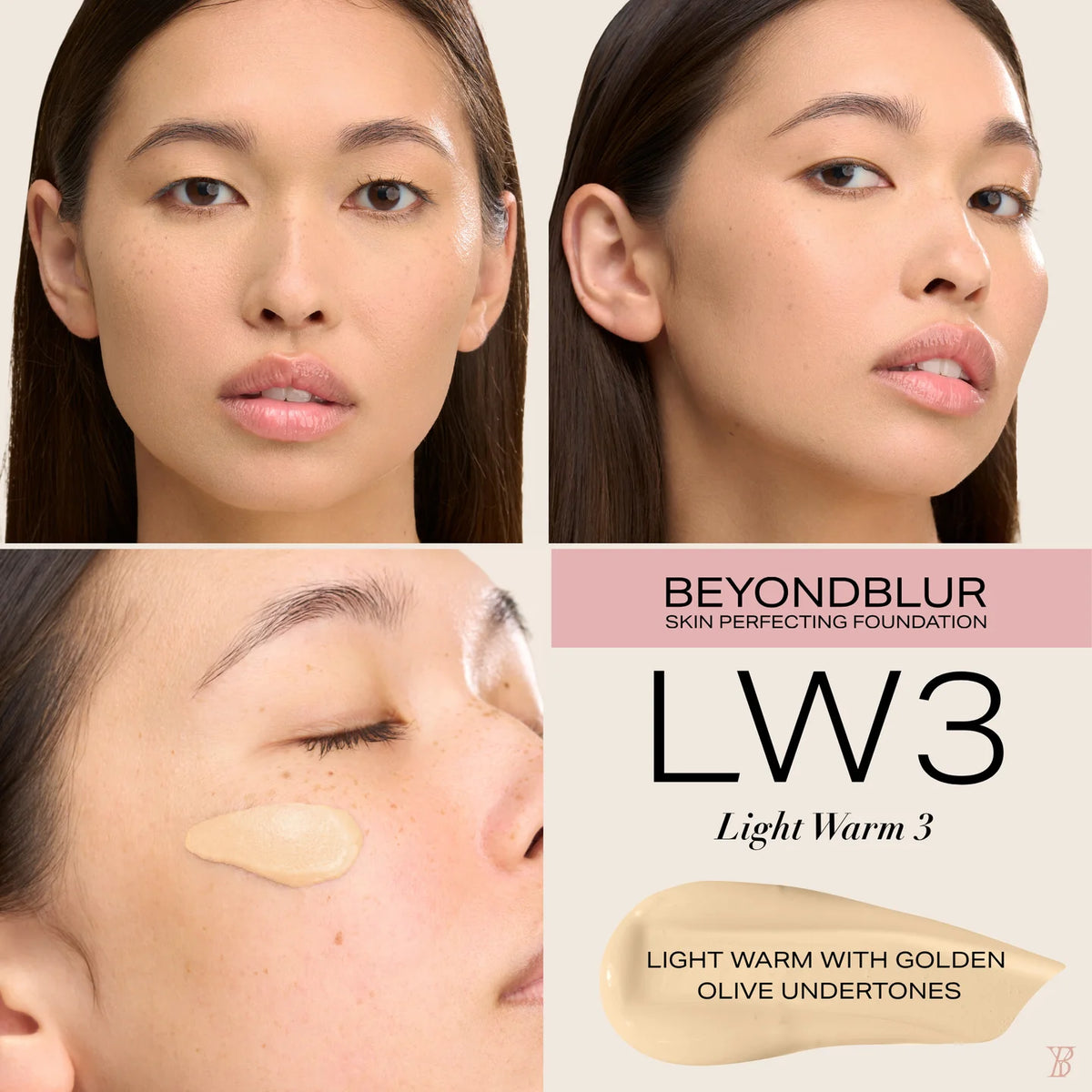 Youngblood BeyondBlur Skin Perfecting Foundation LW3 30ml
