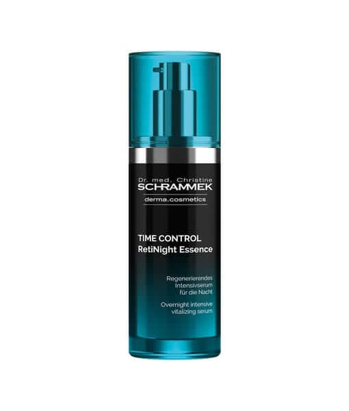 Schrammek Time Control RetiNight Essence 30ml met blauwe pomp voor anti-aging nachtverzorging
