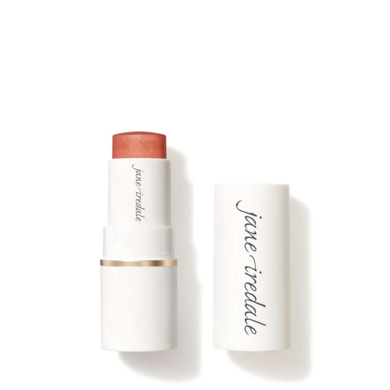 Jane Iredale - Glow Time Blush Stick - Enchanted 7,5g met romige textuur voor een natuurlijke gouden gloed.