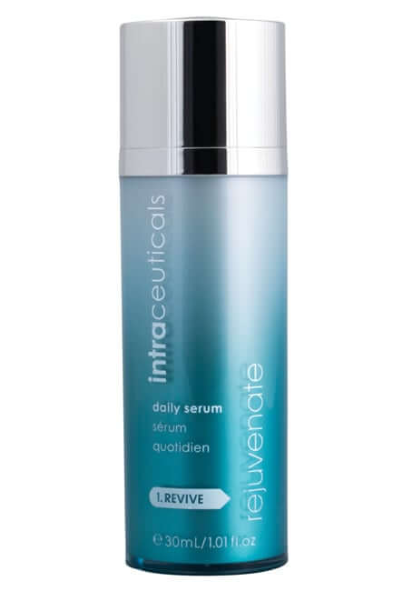 Intraceuticals Rejuvenate Daily Serum 30ml met hyaluronzuur voor intense hydratatie en anti-aging effect.