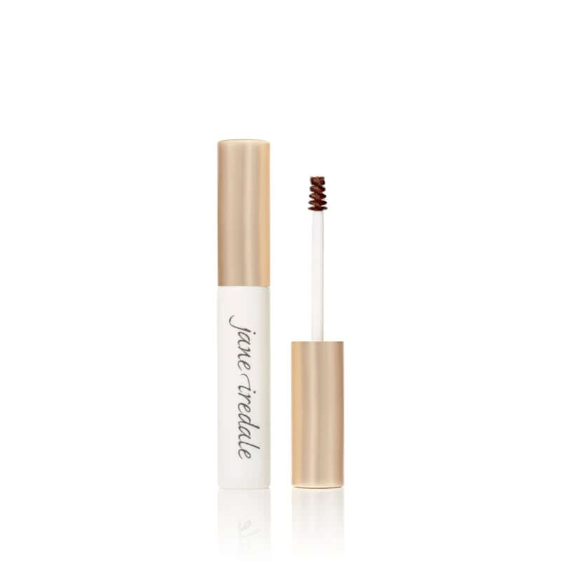 Jane Iredale - PureBrow™ Gel - Auburn 4.25g met micro-borsteltje voor flexibele fixatie en voluming van wenkbrauwen.