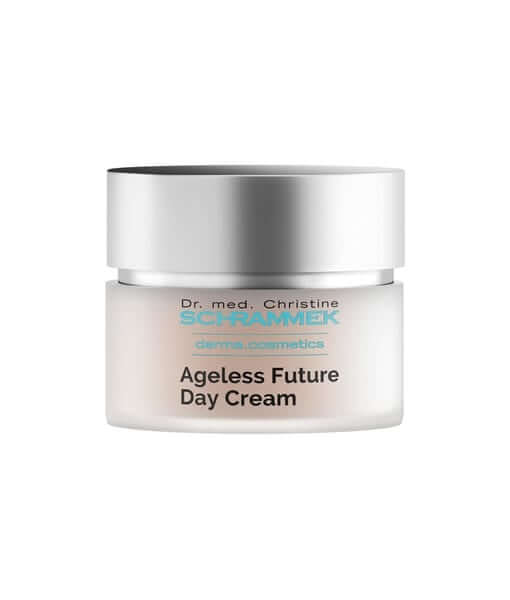 Schrammek Ageless Future Day Cream 50ml, anti-aging dagcrème in luxe verpakking met vernieuwende ingrediënten.