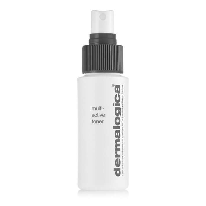 Dermalogica Multi-Active Toner 50ml (travelsize) met spraynop voor onderweg hydratatie.