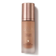 Delilah - Pure Light Liquid Radiance Lunar, een vloeibare highlighter met een perzikkleurige gloed voor een stralende teint.