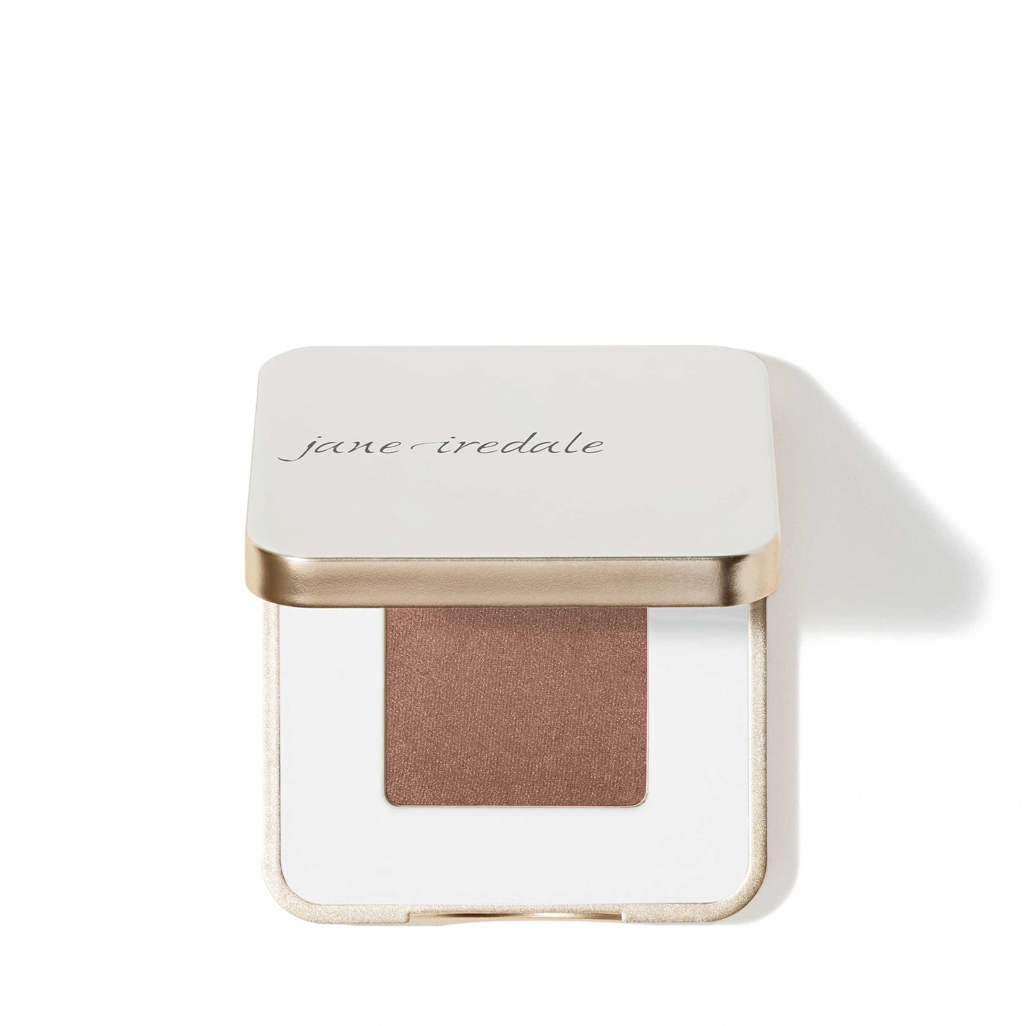 Jane Iredale PurePressed Eye Shadow Single Supernova 1,3g in een stijlvolle verpakking met shimmery koper-aubergine kleur.