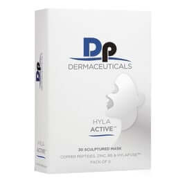 DP Dermaceuticals Hyla Active 3D Sculptured Face Mask 5 pack in elegante verpakking voor huidherstel en kalmering