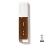 Skintuition SPF30 Radiance Boosting Liquid Foundation 84 Deeper 30ml in een elegante bruine fles met een lichtgewicht formule.