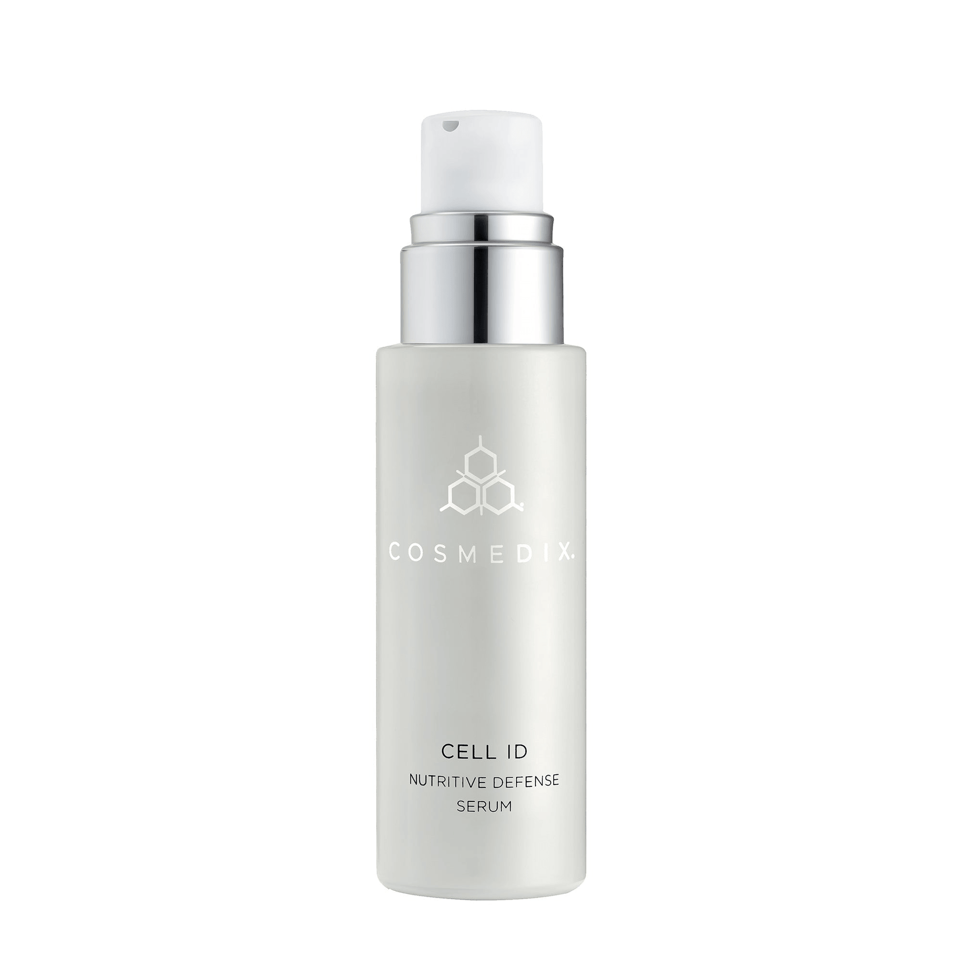 Cosmedix Cell ID Nutritive Defense Serum 30ml in een elegante fles voor krachtige anti-aging huidverzorging