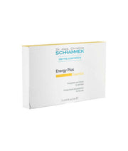 Schrammek Energy Plus Ampul 7x 2ml verpakking voor energietherapie van vermoeide huid, met Q10 voor intensieve verzorging.