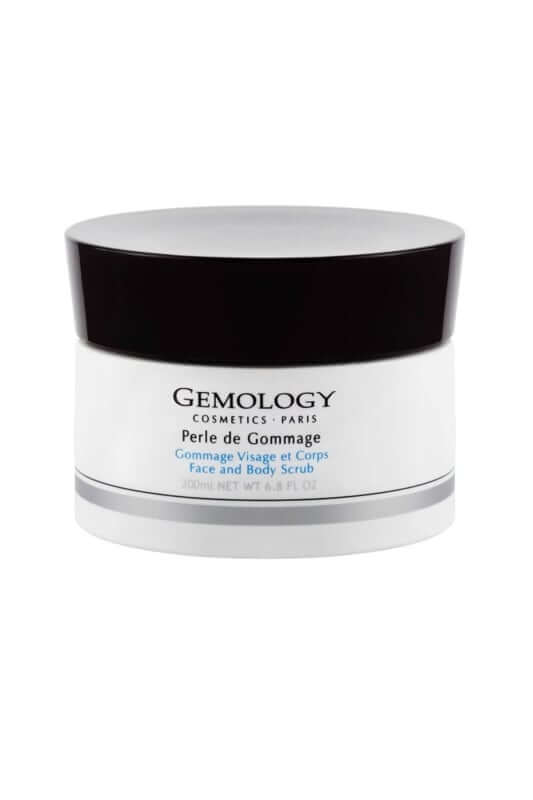 Gemology - Perle de Gommage 200ml luxe gezichts- en lichaamsscrub met hydraterende formule voor een stralende huid.