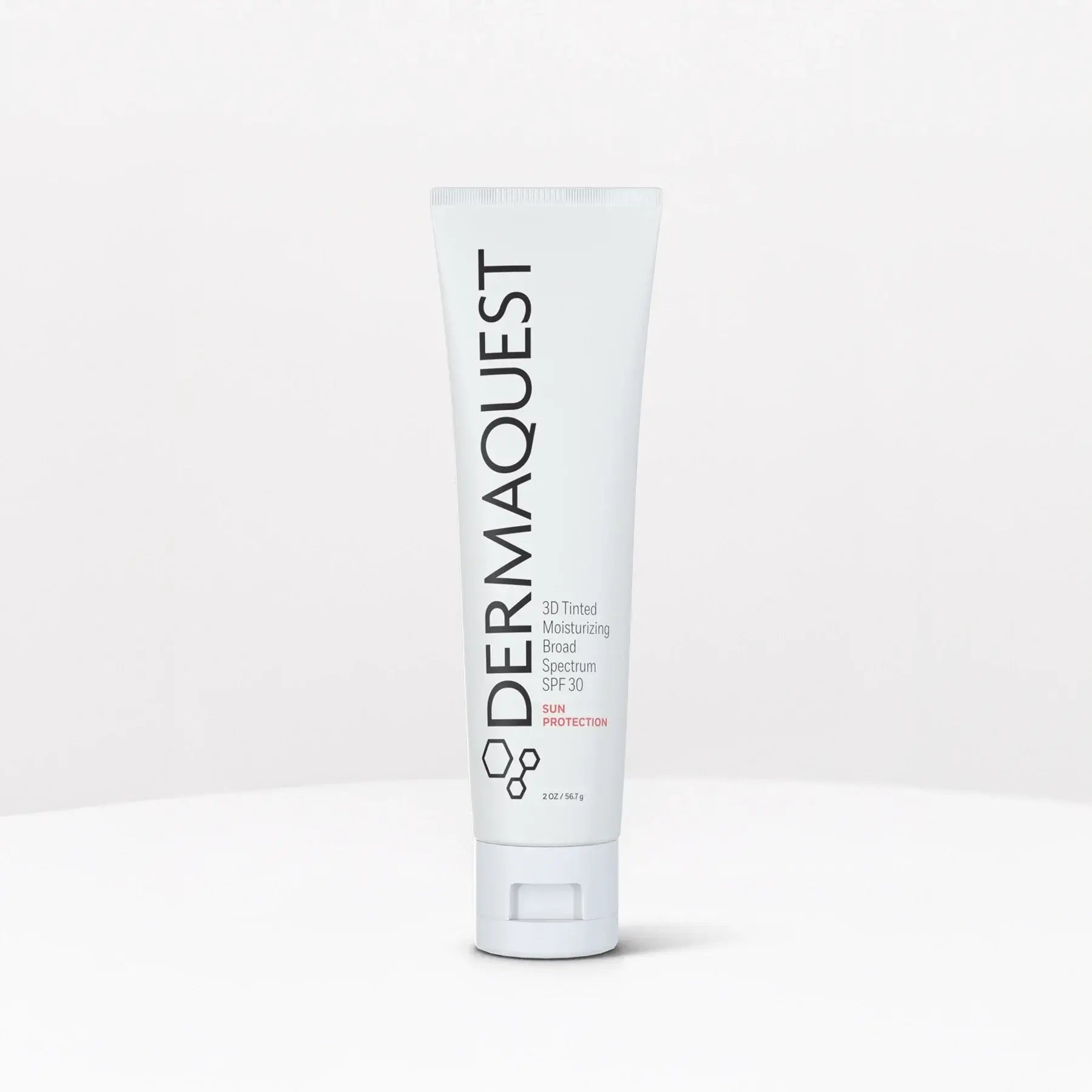 DermaQuest 3D Tinted Moisturizing Broad Spectrum SPF 30 56,7g tube met peptiden voor een rijpere huid
