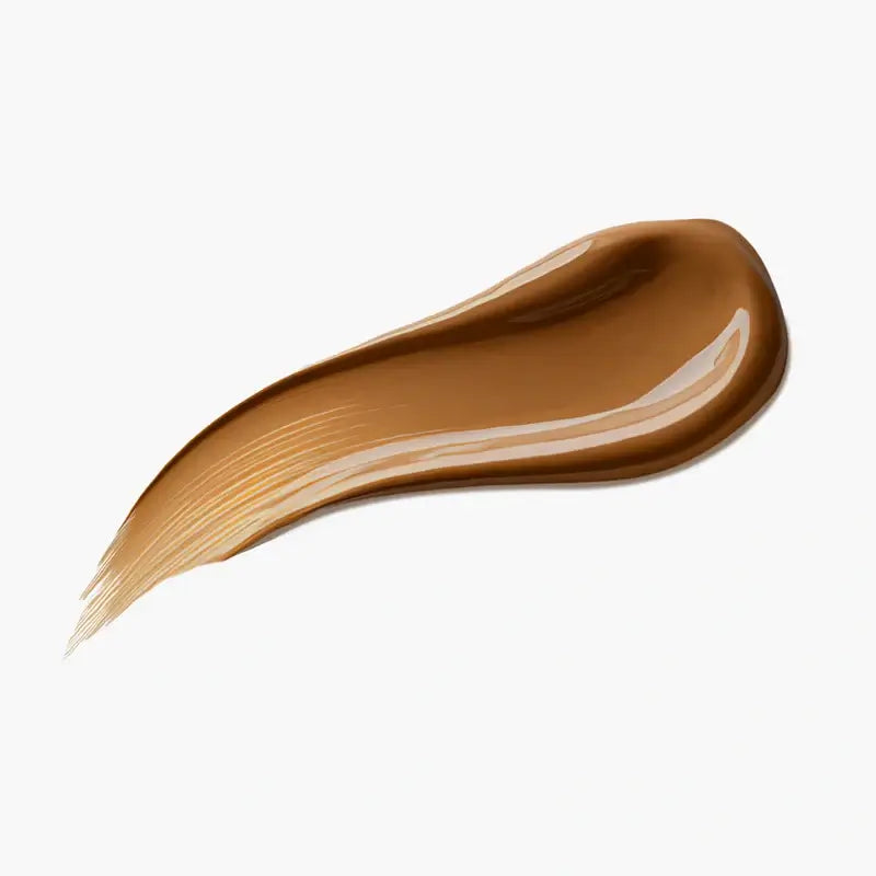 DermaQuest 3D Tinted Moisturizing Broad Spectrum SPF 30 56,7g bruine tint met zijdeachtige textuur op een witte achtergrond.