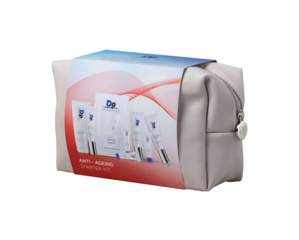 DP Dermaceuticals - Age Defying Starter Kit met luxe antiverouderingsproducten in een stijlvolle pouch