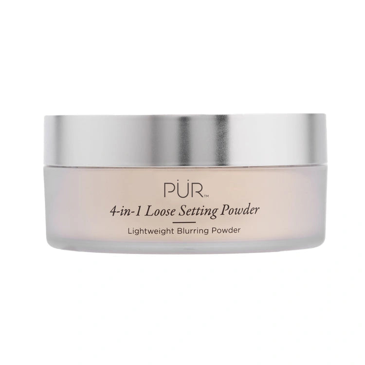 PUR 4 in 1 Loose Setting Powder 9g, transparante poeder voor een verfijnde matte finish.