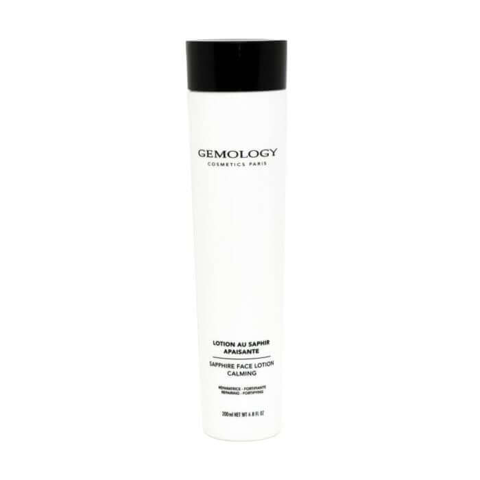Gemology - Sapphire Face Lotion Calming 200ml friss gel-lotion voor gevoelige huid met mineraalrijke formule