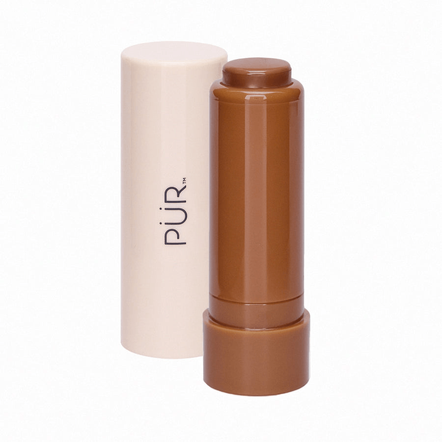PUR Silky Tint Creamy Multitasking Stick Bronze Babe 6g in een trendy bronzer kleur voor wangen en lippen.