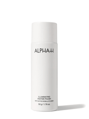 Alpha-H Illuminating Enzyme Polish 50g, zachte exfoliant in stijlvolle verpakking, vochtinbrengende formule met rozenbloemextract.
