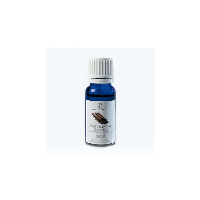 Massada - Cinnamon Essential Oil 15ml in een stijlvolle blauwe fles voor aromatherapie en ontspanning.