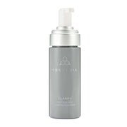 Cosmedix Clarify Salicylic Acid Foaming Cleanser 50ml (travelsize) in een stijlvolle grijze fles met pompje.