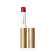 Jane Iredale - ColorLuxe Hydrating Cream Lipstick - Candy Apple 2g, romige lipstick in koele medium-donkerrode tint met satijnen finish