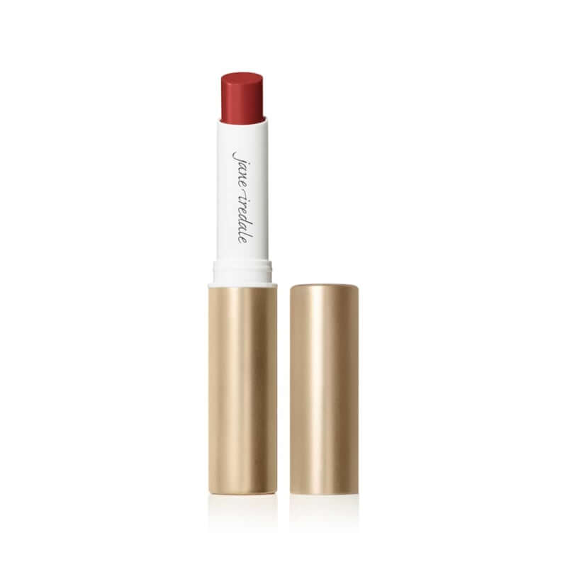 Jane Iredale - ColorLuxe Hydrating Cream Lipstick - Scarlet in luxe verpakking met rijke, hydraterende textuur