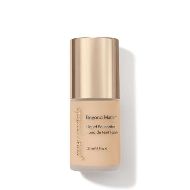Jane Iredale - Beyond Matte™ Liquid Foundation 27ml - M3 27ml in flacon met luxueuze verpakking voor een natuurlijke matte finish