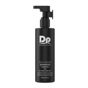 DP Dermaceuticals Exo-Grow Shampoo 300ml in stijlvolle zwarte fles met pompsysteem voor haargroei.