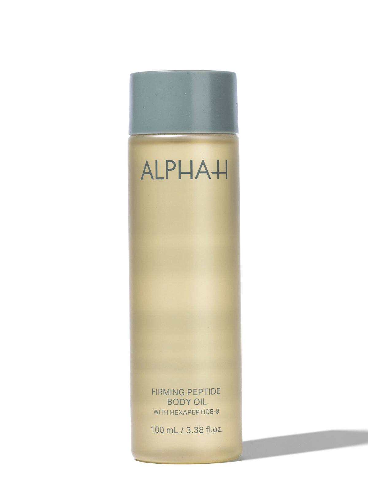 Alpha-H Firming Peptide Body Oil 100ml in stijlvolle verpakking voor versteviging en rimpelbestrijding met hexapeptide-8.