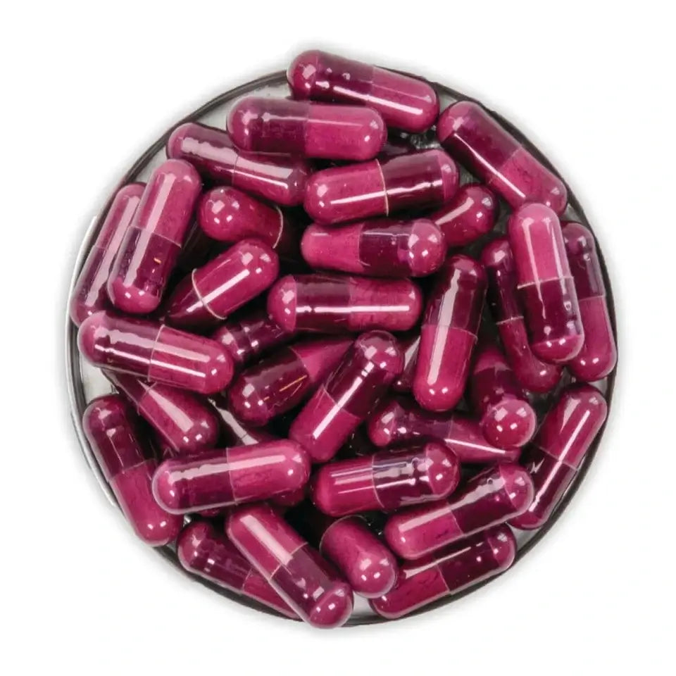 Skin Antioxidant Advanced Nutrition Programme 60 caps, paarse capsules voor huidverzorging en antioxidantbescherming.