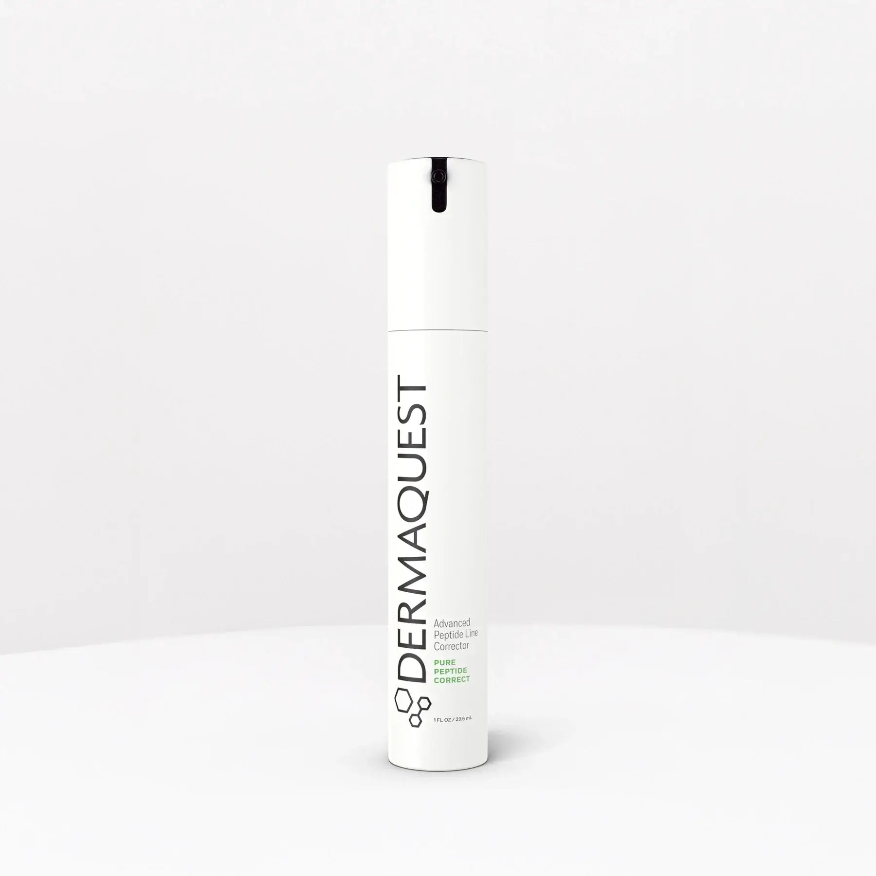 DermaQuest Advanced Peptide Line Corrector 29,6ml anti-aging serum voor rimpels en fijne lijntjes in moderne flacon.