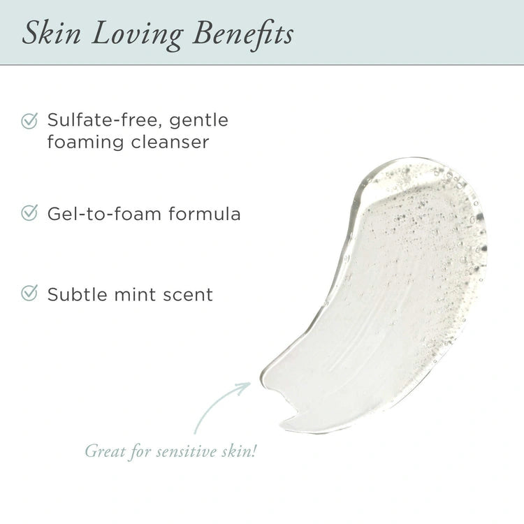 PUR Sea Fresh Purifying Gel Foam Cleanser 150ml met subtiele muntgeur en schuimende gel-formule.