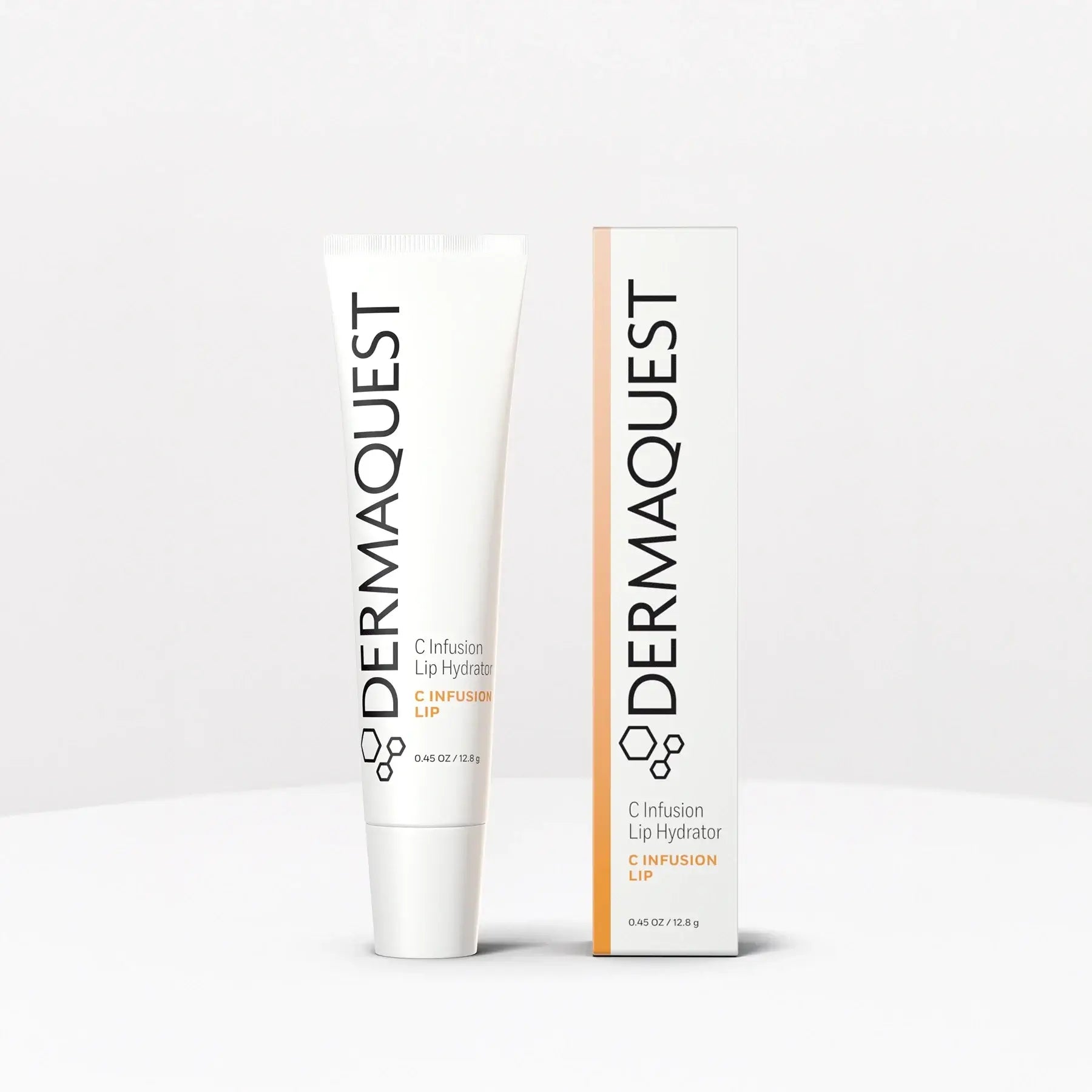 DermaQuest C Infusion Lip Hydrator 12,8g in tube met verpakking, verzorgende lippenbalsem met vitamine C en UV-bescherming