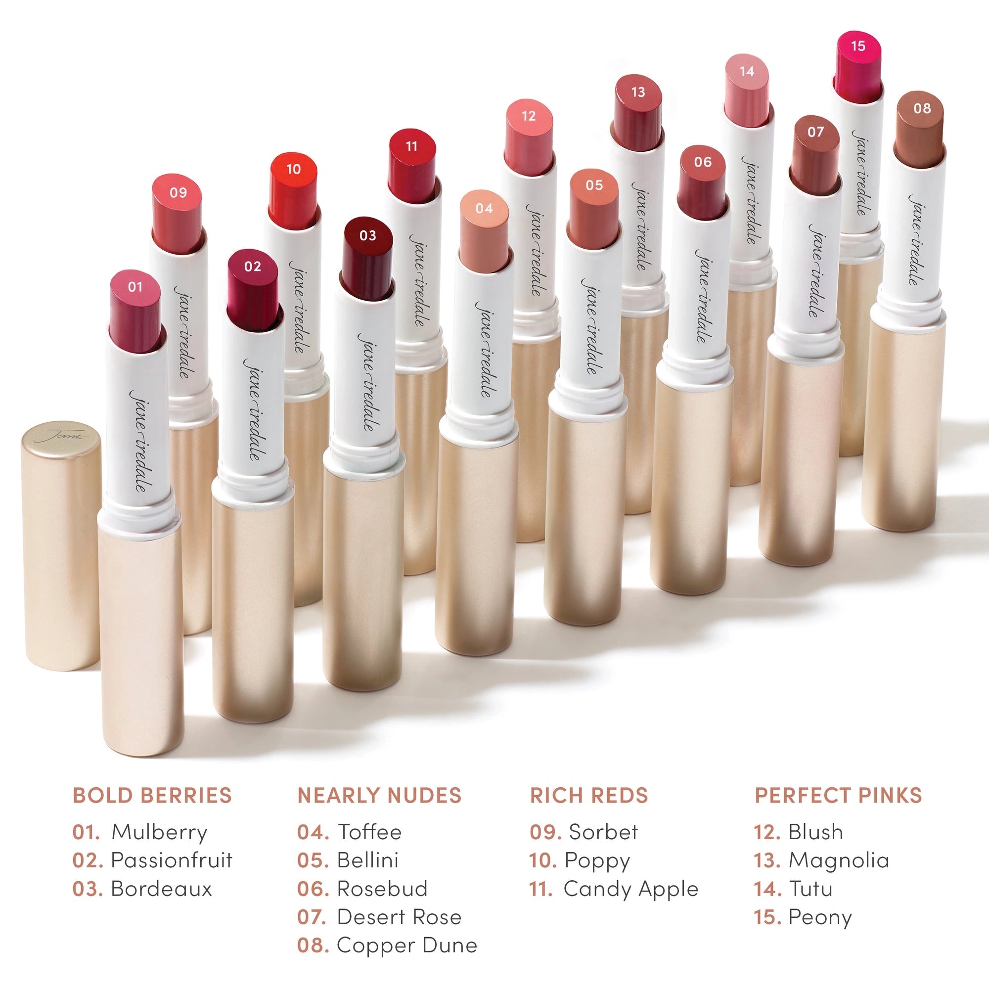 Jane Iredale ColorLuxe Hydrating Cream Lipstick Candy Apple 2g