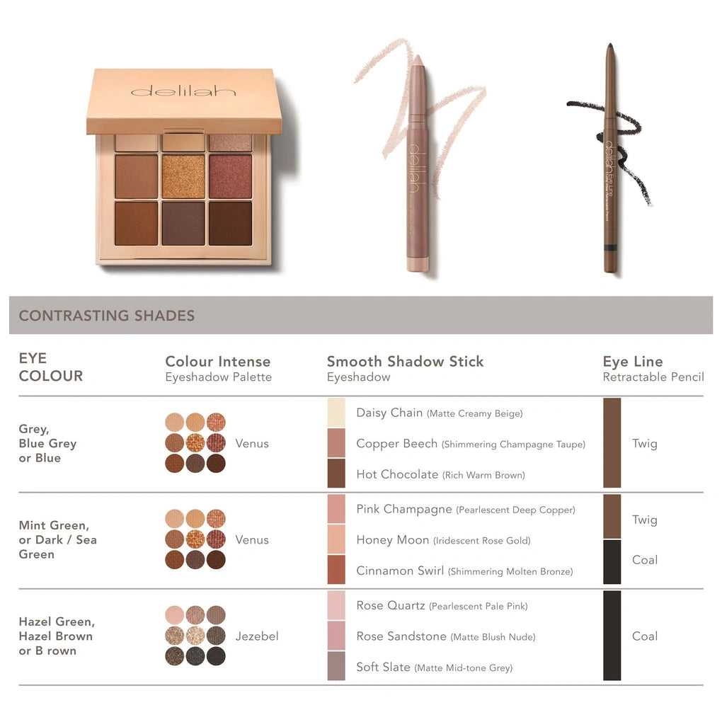 Delilah Colour Intense Eyeshadow Palette Jezebel 8,1g