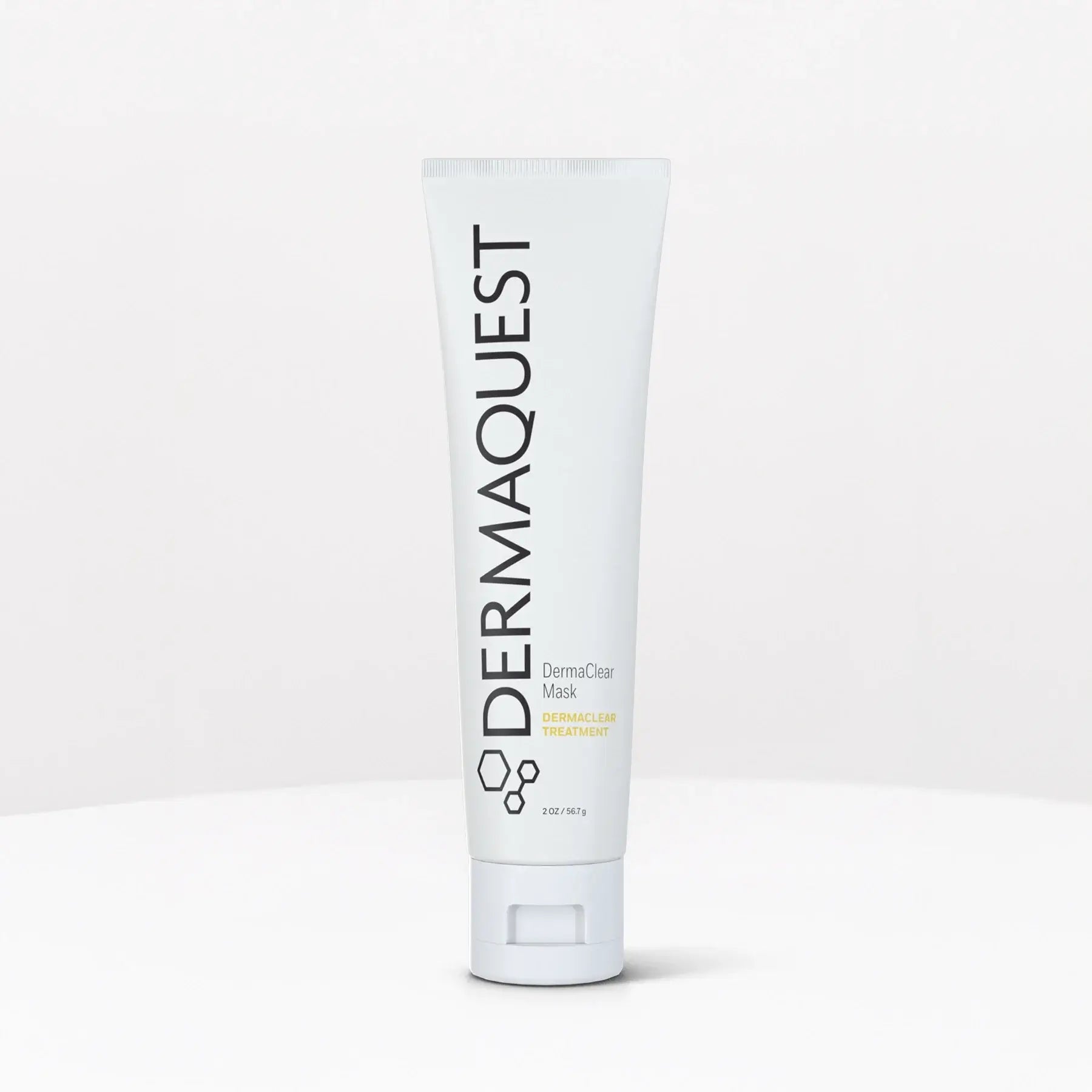 DermaQuest DermaClear Mask 56,7g tube, effectief tegen onzuiverheden met salicylzuur en kaolien voor een gezonde huid.
