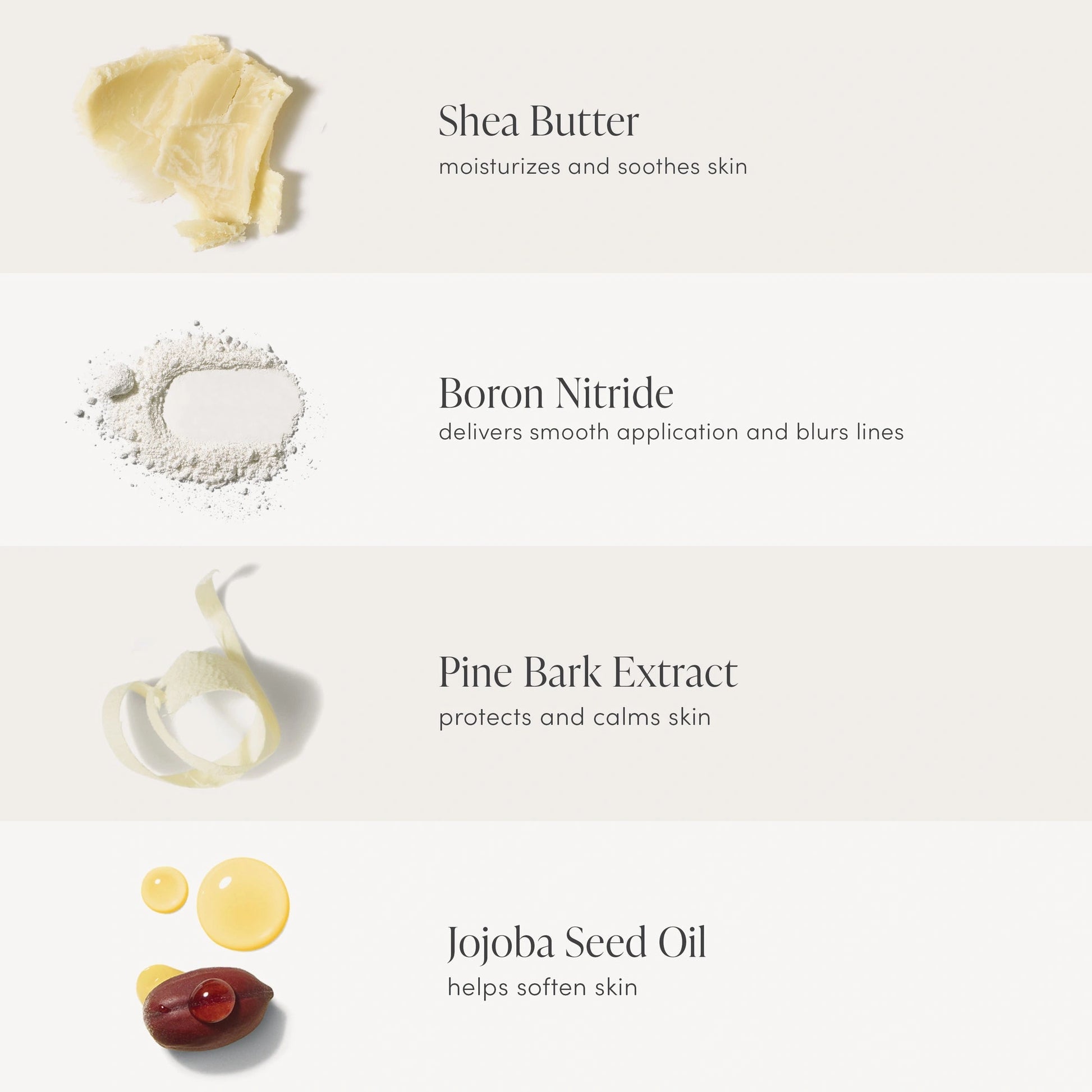 Jane Iredale PurePressed Eye Shadow Single Supernova 1,3g ingrediënten: sheaboter, boron nitride, pijnbastextract, jojoba-olie