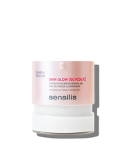 Sensilis Skin Glow Glycolic 50ml nachtgel voor gevoelige huid, met 8% glycolzuur voor milde exfoliatie.