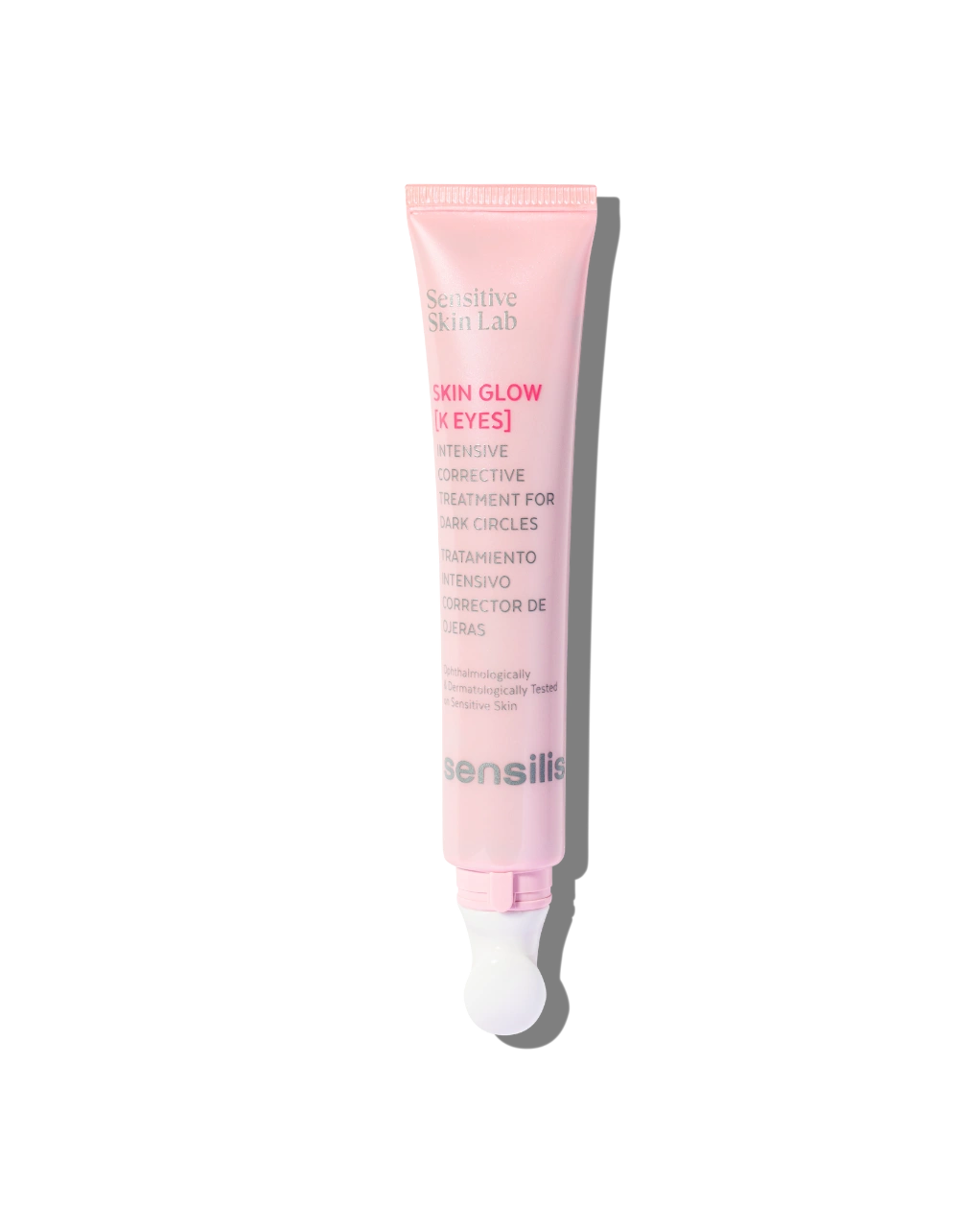 Sensilis Skin Glow K Eyes 15ml oogcrème voor donkere kringen met zachte applicator en vitamine K, verzorgt en verheldert.