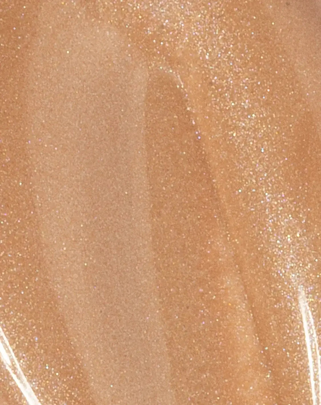 Sensilis Skin Glow K Eyes 15ml met een glanzende, glitterachtige textuur in een warme, beige tint.