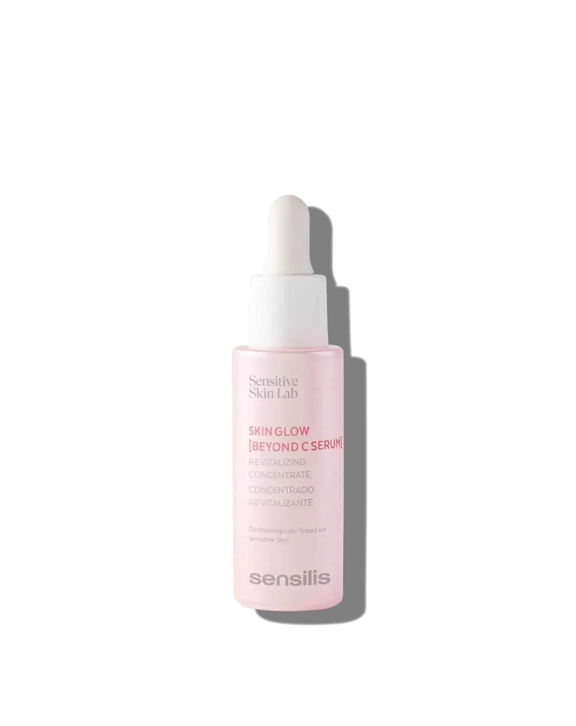 Sensilis Skin Glow Beyond C Serum 30ml in een stijlvolle fles met pipet voor een stralende huid.