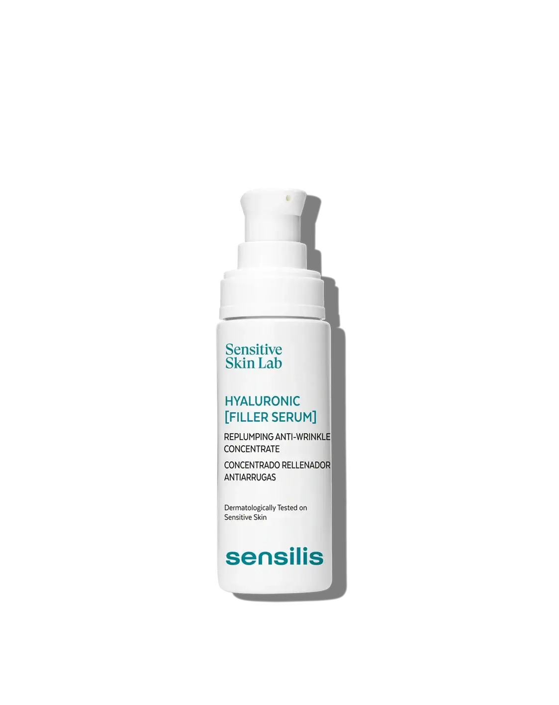 Sensilis Hyaluronic Filler Serum 30ml in een stijlvolle flacon, ideaal voor het vullen van rimpels en hydratatie voor een jeugdige huid.