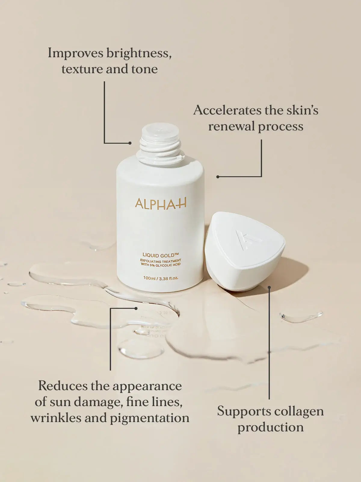 Alpha-H Liquid Gold Exfoliating Treatment 100ml