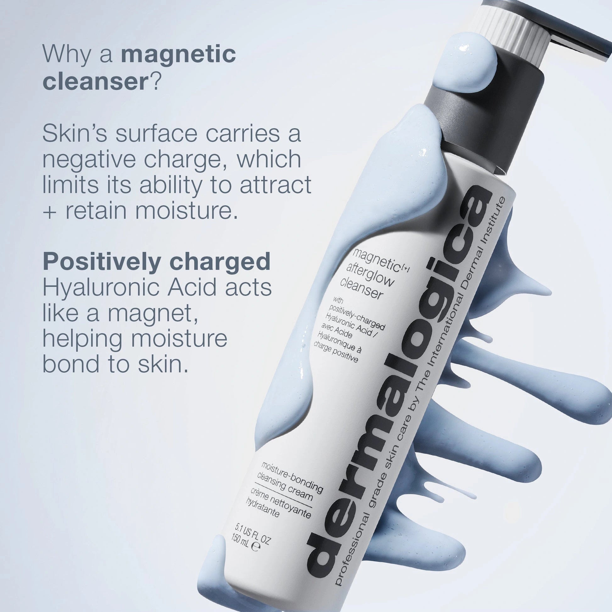 Dermalogica Magnetic Afterglow Cleanser 295ml met hyaluronzuur voor optimale hydratatie en glans