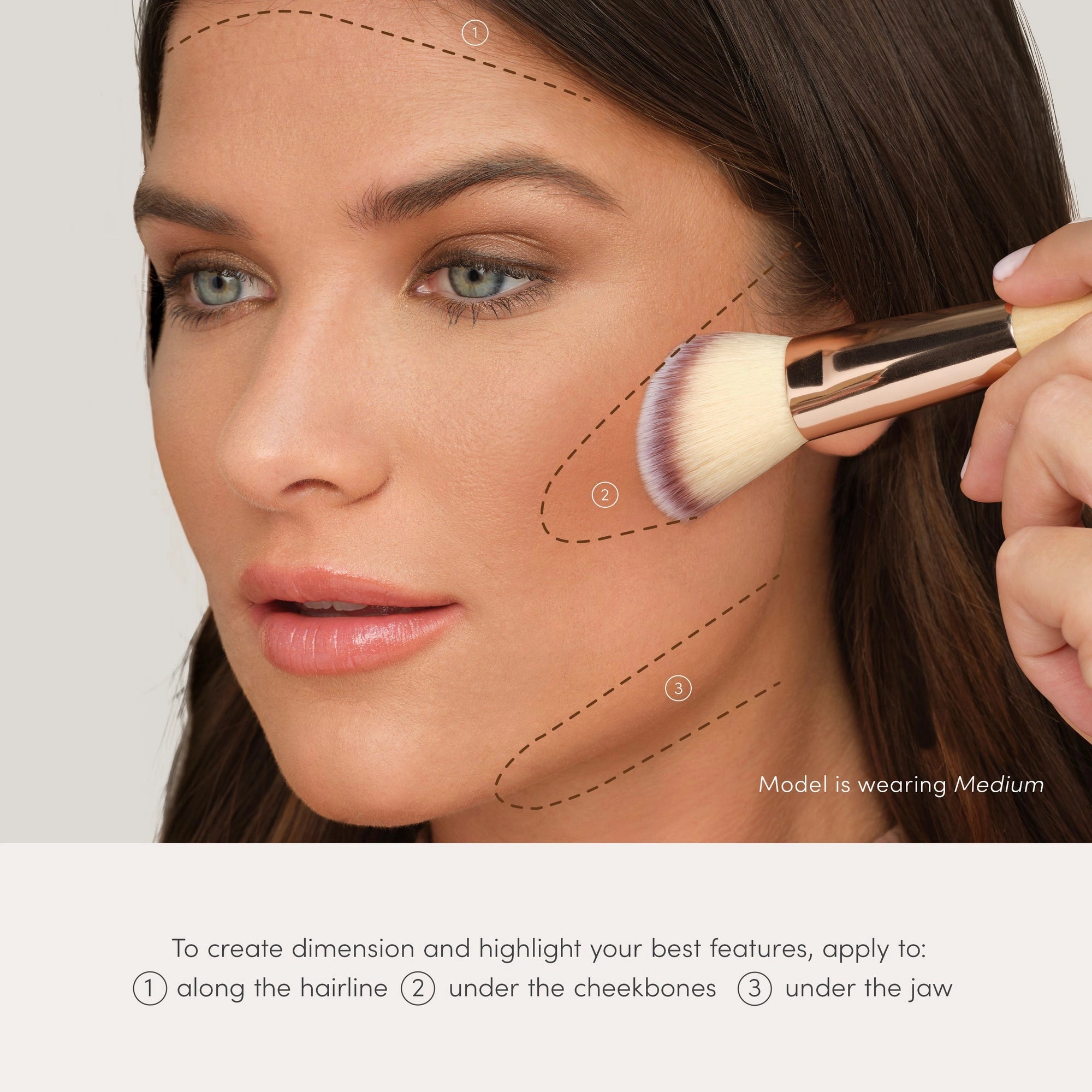 Jane Iredale PureBronze Matte Bronzer Refill Medium 9g