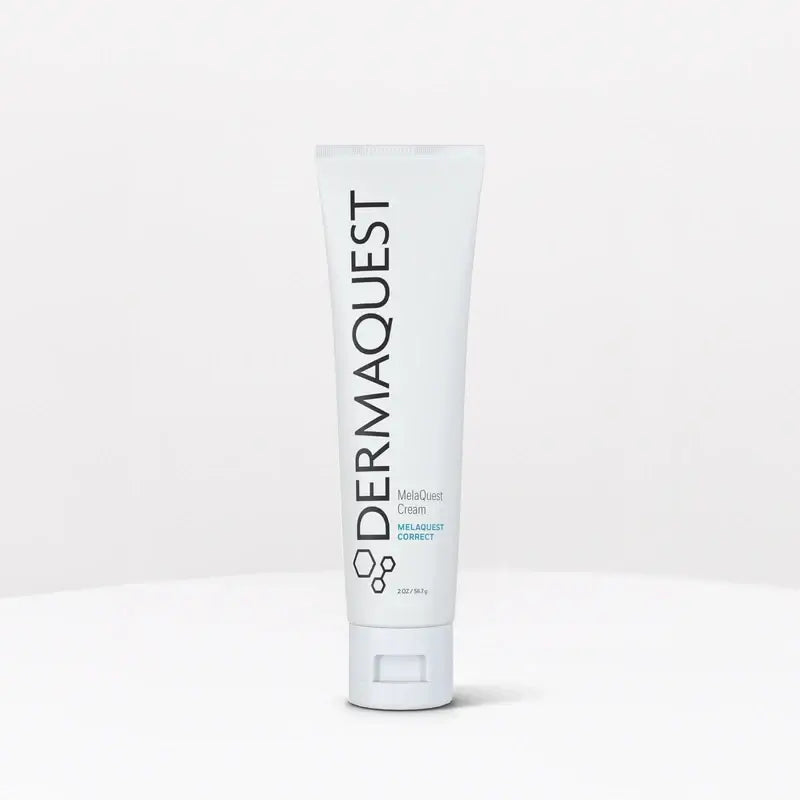 DermaQuest MelaQuest Cream 56,6g in moderne tube voor huidverlichting en hydratatie zonder hydroquinon.
