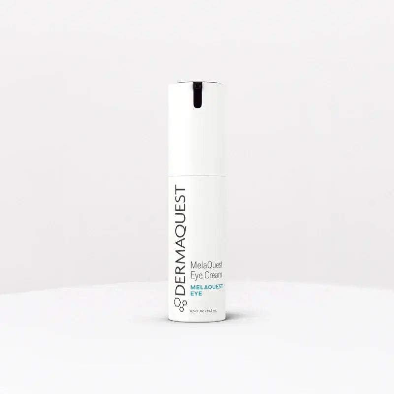 DermaQuest MelaQuest Eye Cream 14,8ml in elegante verpakking voor donkere kringen en huidveroudering.