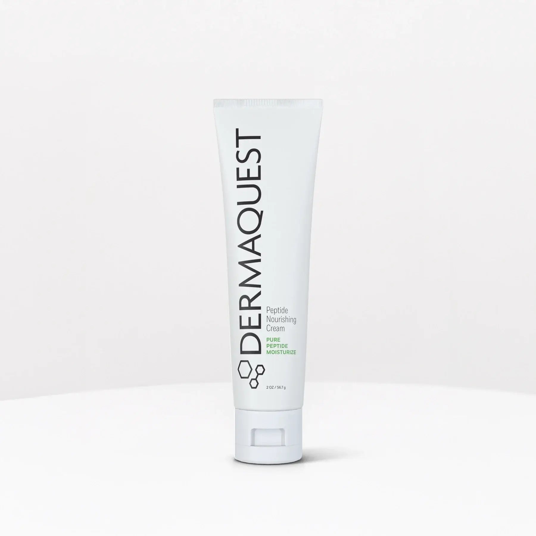 DermaQuest Peptide Nourishing Cream 56,7g in tube, voedende crème voor droge huid met peptiden en sheaboter.