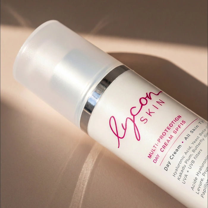 LYCON Skin Multi-Protection Day Cream SPF15 50ml in een elegante flacon met een glanzende dop